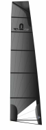 NACRA 15 Mainsail mylar  - black
